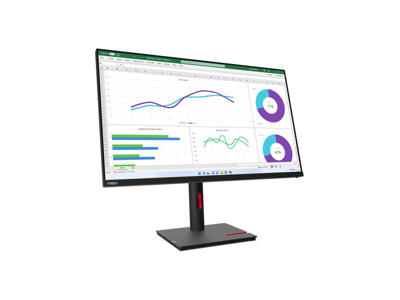 Lenovo ThinkVision T32h-30 LED display 80 cm (31.5") 2560 x 1440 pixel Quad HD Sort