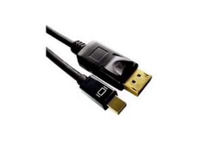 Microconnect DP-MMG-180MB DisplayPort kabel 2 m Mini DisplayPort Sort