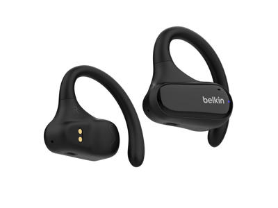 Belkin SoundForm ClearFit Headset True Wireless Stereo (TWS) Ørekrog Opkald/Musik/Sport/Hverdag Bluetooth Sort