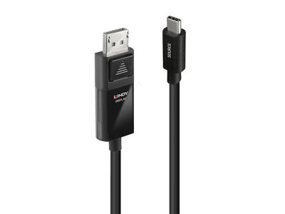 Lindy 43342 dockingstation USB Type-C Sort