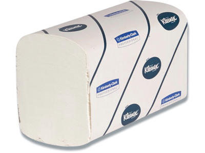 Håndklædeark, 2 lag, W-fold, 2820 ark, Kimberly-Clark Kleenex 