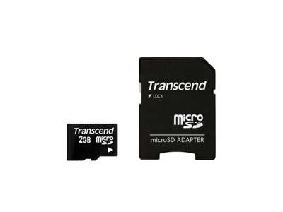 Transcend TS2GUSD hukommelseskort 2 GB MicroSD NAND