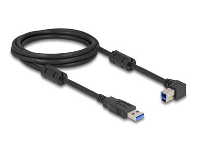 DeLOCK 81101 USB-kabel USB 3.2 Gen 1 (3.1 Gen 1) 2 m USB A USB B Sort