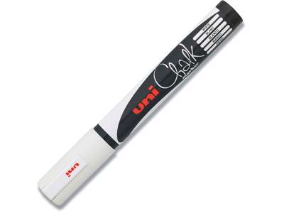 Kalk marker, 1.8-2.5 mm, Hvid, 1 stk, uni Chalk PWE-5M