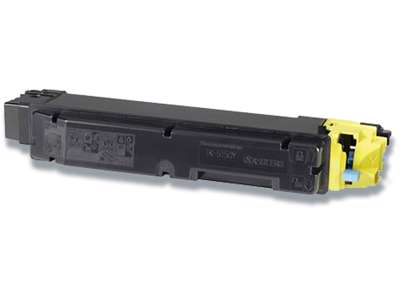 Toner, TK-5150Y, Yellow-gul, 10.000 sider, Kyocera 