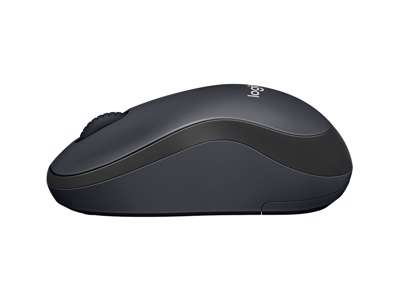 Logitech M220 Silent Wireless Mouse, Charcoal Black