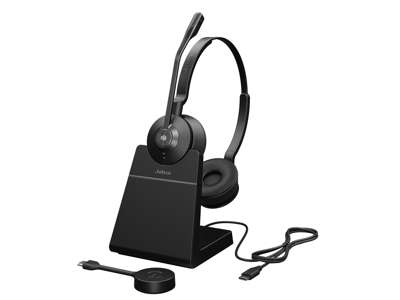 Jabra 9559-475-111 hovedtelefoner/headset Trådløs Kontor/Callcenter Sort, Titanium