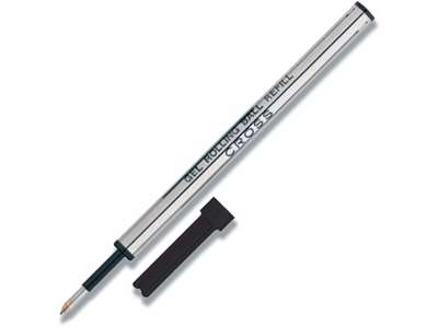 Rollerball pen refill, Medium, Sort, 1 stk, Cross 8523