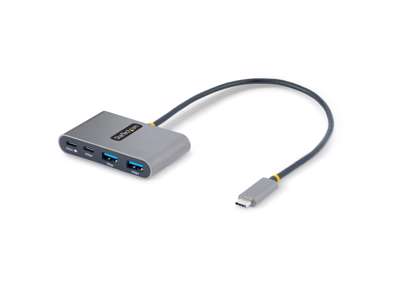 StarTech.com 5G2A2CPDB-USB-C-HUB interface hub USB 3.2 Gen 1 (3.1 Gen 1) Type-C 5000 Mbit/s Grå