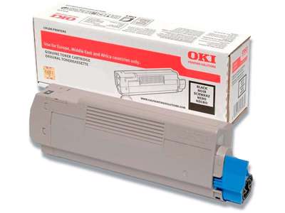 Toner, C332-MC363, Black-sort, 3.500 sider, OKI 46508712