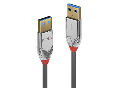 Lindy 36626 USB-kabel USB 3.2 Gen 1 (3.1 Gen 1) 1 m USB A Grå