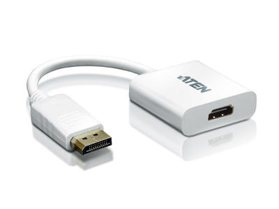 ATEN VC985-AT videokabel adapter DisplayPort HDMI Hvid