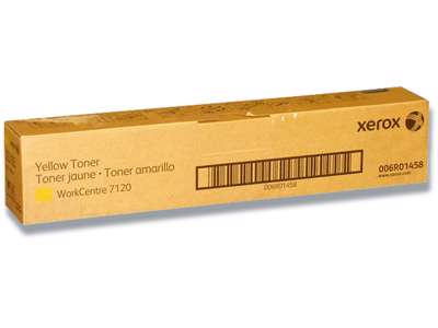 Toner, 7120, Yellow-gul, 15.000 sider, Xerox Work Center 006R01458