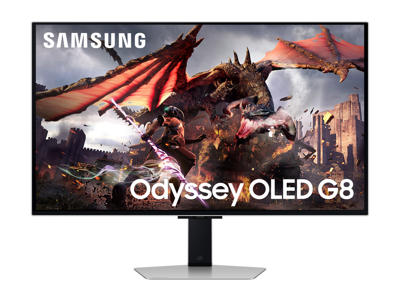 Samsung G80SD computerskærm 81,3 cm (32") 3840 x 2160 pixel 4K Ultra HD OLED Sølv