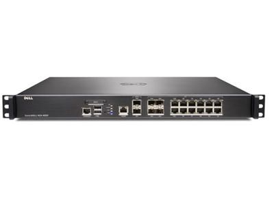 SonicWall NSA 4600 firewall (hardware) 1U 6 Gbit/sek.