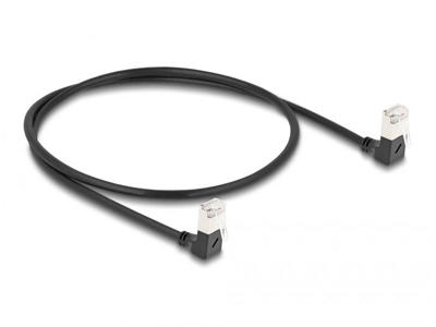 DeLOCK 80298 netværkskabel Sort 0,5 m Cat6a S/FTP (S-STP)