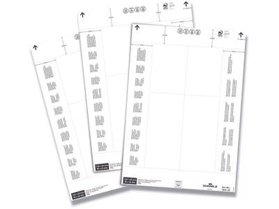 Indstik, Til lagerlommer, 80 stk, 140/90x65 mm, Durable 