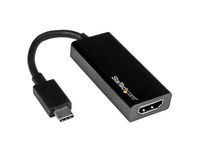 StarTech.com CDP2HD USB grafisk adapter 3840 x 2160 pixel Sort