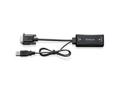 Wacom VGA to HDMI adapter DTK1651 HDMI Type A (Standard) VGA (D-Sub) Sort