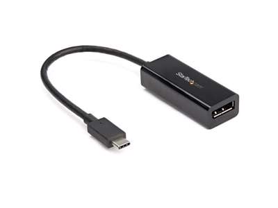 StarTech.com CDP2DP14B USB grafisk adapter 7680 x 4320 pixel Sort