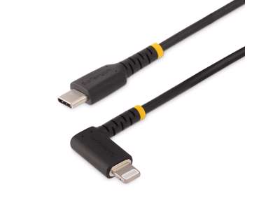 StarTech.com RUSB2CLTMM2MR kabel til mobiltelefon Sort 2 m USB C Lightning