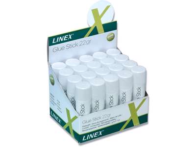 Limstift, 22 g, Rund, 1 stk, Linex 