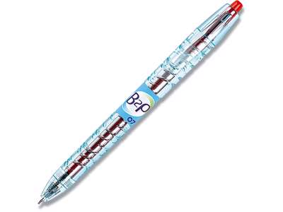 Rollerball gelpen, 0.7 mm, 0.32 mm, Rød, Pilot B2P Medium BL-B2P-7-R