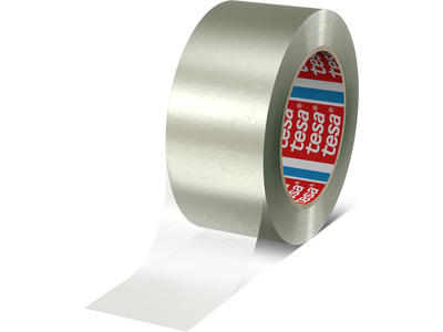 Tape - emballage, 50mm x 66m, Transparent, 1 rulle, Tesa PCR Genanvendt PET 60412