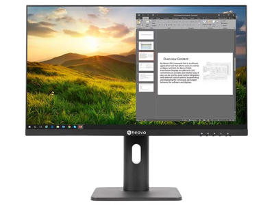 Monitor Neovo 27" FHD HDMI, DisplayPort, VGA, højtalere