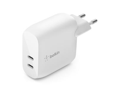 Belkin WCB006VFWH oplader til mobil enhed Smartphone, Tablet Hvid Vekselstrøm Indendørs