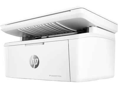 HP LaserJet HP MFP M140we-printer, Sort og hvid, Printer til Små kontorer, Print, kopiering, scanning, Trådløs; HP+; HP Instant Ink-kompatibel; Scan til e-mail