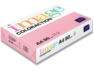 Kopipapir, Lyserød - Coral Mid Pink, Farvenr PI25, A4, Image ColorAction 80 g/m² 