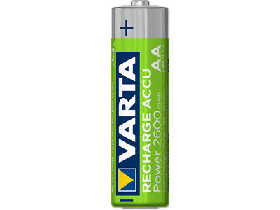 Batteri, AA, 1.2 V, 4 stk, Varta Recharge Power