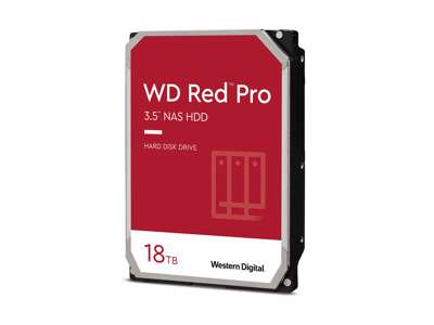 Western Digital Ultrastar Red Pro harddisk 18 TB 7200 rpm 512 MB 3.5" SATA