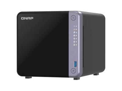 QNAP TS-432X-4G NAS & lagringsserver Tower Alpine Alpine AL-524 4 GB DDR4 QNAP QTS Sort