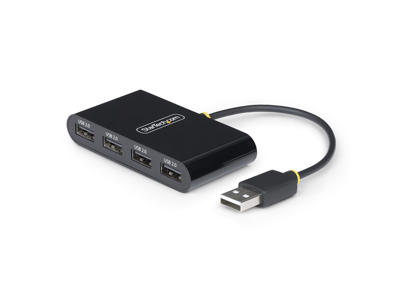 StarTech.com ST4200MINI2-USB-HUB interface hub USB 2.0 480 Mbit/s Sort