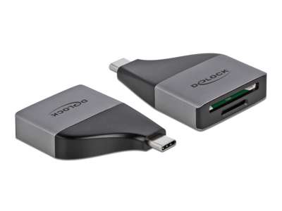 DeLOCK 64117 kortlæser USB 3.2 Gen 1 (3.1 Gen 1) Type-C Grå