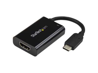 StarTech.com CDP2HDUCP USB grafisk adapter 3840 x 2160 pixel Sort