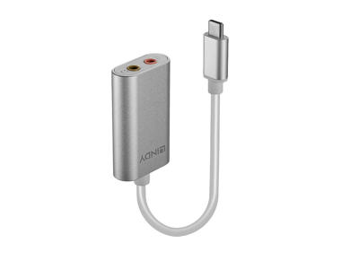 Lindy 42711 kabel til mobiltelefon Hvid USB C 3.5mm