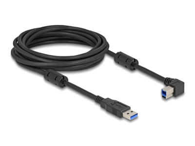 DeLOCK 81103 USB-kabel USB 3.2 Gen 1 (3.1 Gen 1) 5 m USB A USB B Sort