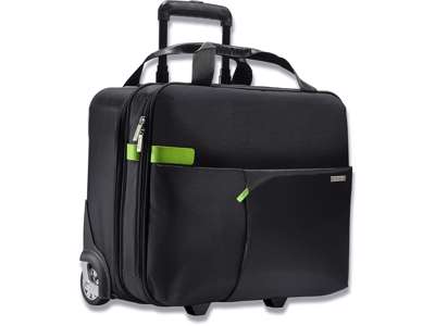 Trolley, 15.6'' Laptops Notebooks, Sort, Leitz Complete Smart Traveller