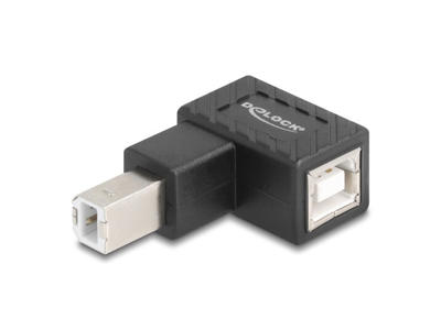 DeLOCK 67204 kabel kønsskifter USB Type-B Sort