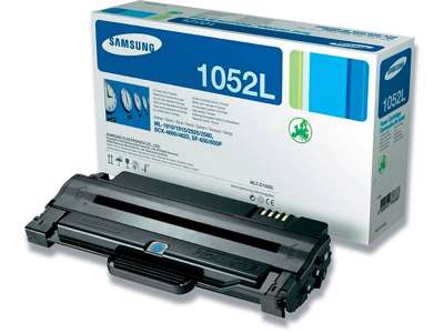 Toner, 1052L, Black-sort, 2.500 sider, Samsung MLT-D1052L