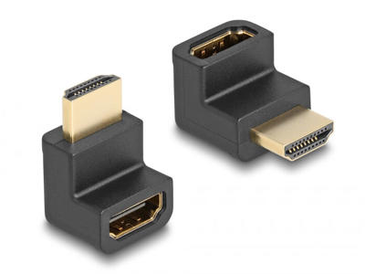 DeLOCK 66458 kabel kønsskifter HDMI Type A (Standard) Sort