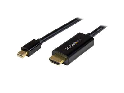 StarTech.com MDP2HDMM5MB videokabel adapter 5 m Mini DisplayPort HDMI Sort