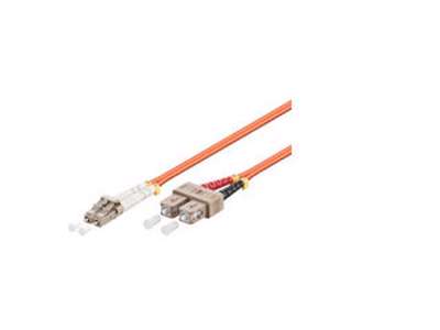 Microconnect FIB420050 InfiniBand og fiberoptisk kabel 50 m LC SC Orange