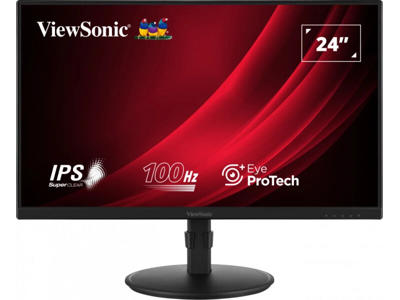 Viewsonic Display VG2408A computerskærm 61 cm (24") 1920 x 1080 pixel Fuld HD LED Sort