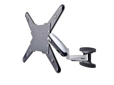 StarTech.com FHA-TV-WALL-MOUNT tv-beslag 139,7 cm (55") Sort, Sølv