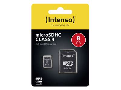 Intenso 3403460 hukommelseskort 8 GB SDHC Klasse 4