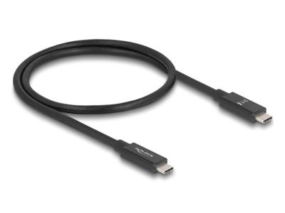 DeLOCK 81210 USB-kabel 0,5 m USB C Sort